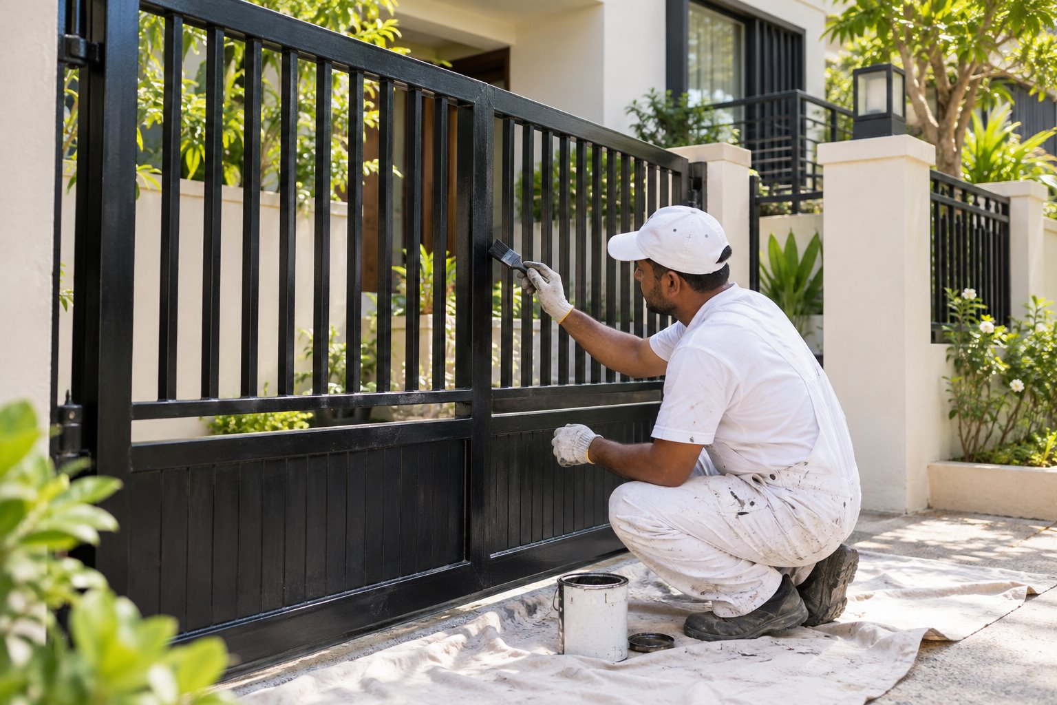 Metal, Gate & Grill Painting in Gurgaon